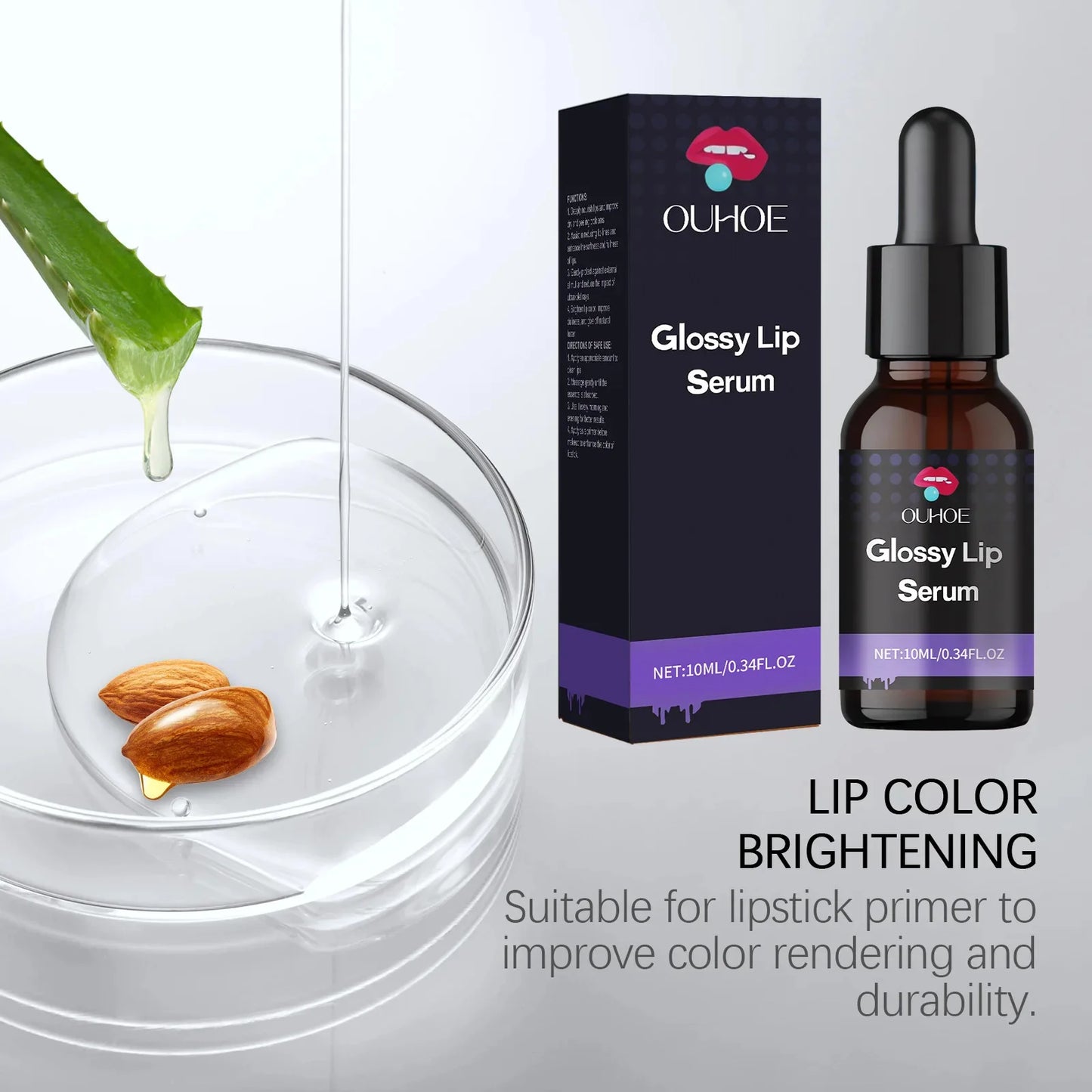 Instant Lip Plumping Essential Oil Nourishing Antiwrinkle Moisturising Sexy Lip Care Ultimate Plumping Lip Gloss Serum Cosmetics