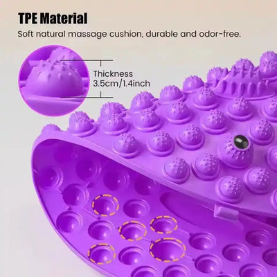 Fingerpressure Board Foot Massage Pad Health Walk Pressure Board Foot Massage Pad Foot Yoga Acupressure Mat Training Accessories - PrimeandBeauty