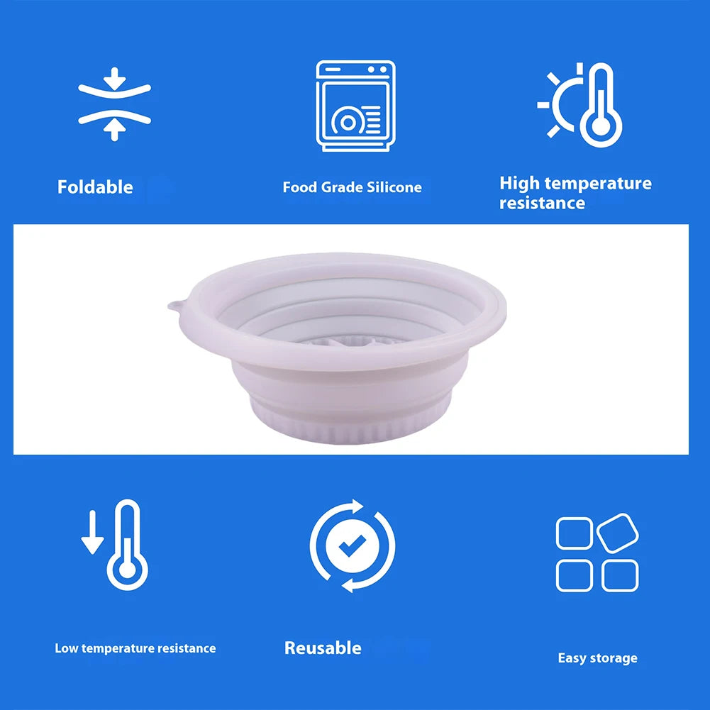 Portable Foldable Face Ice Bath Bowl for Cold Therapy & Skincare