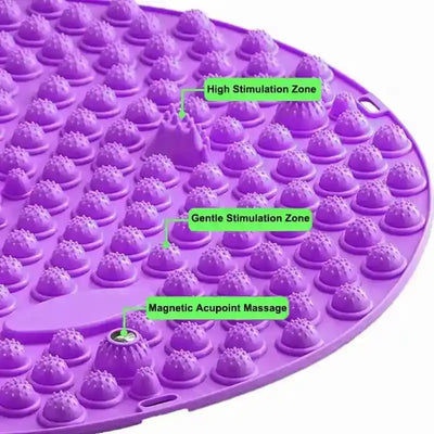 Fingerpressure Board Foot Massage Pad Health Walk Pressure Board Foot Massage Pad Foot Yoga Acupressure Mat Training Accessories - PrimeandBeauty