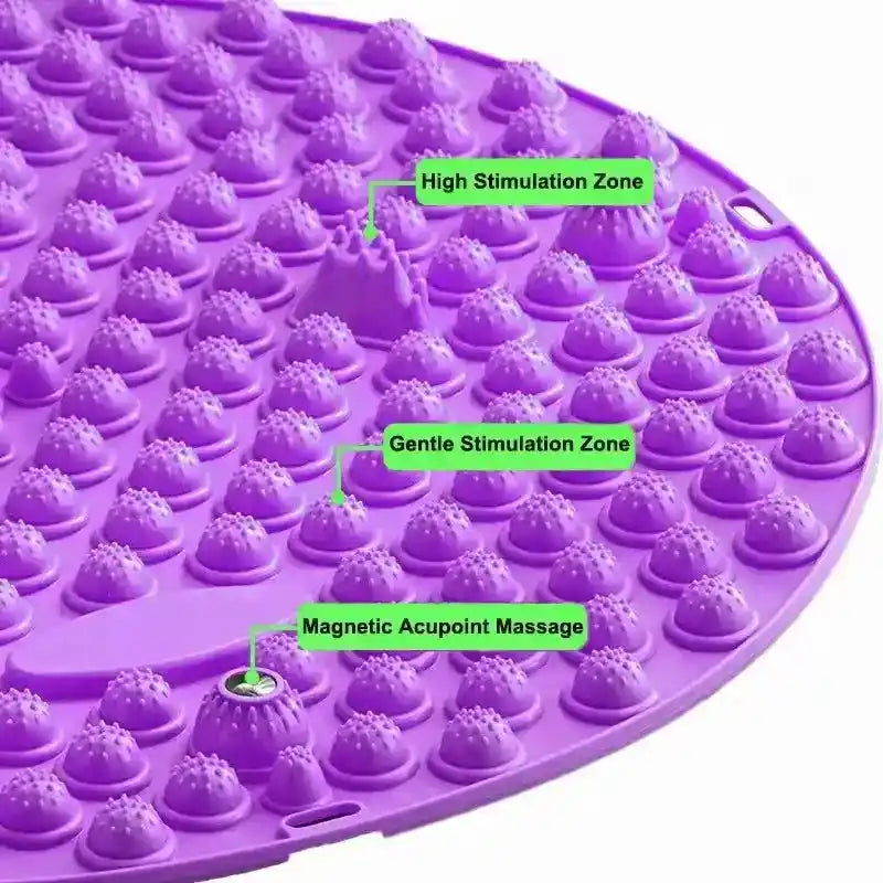 Fingerpressure Board Foot Massage Pad Health Walk Pressure Board Foot Massage Pad Foot Yoga Acupressure Mat Training Accessories - PrimeandBeauty
