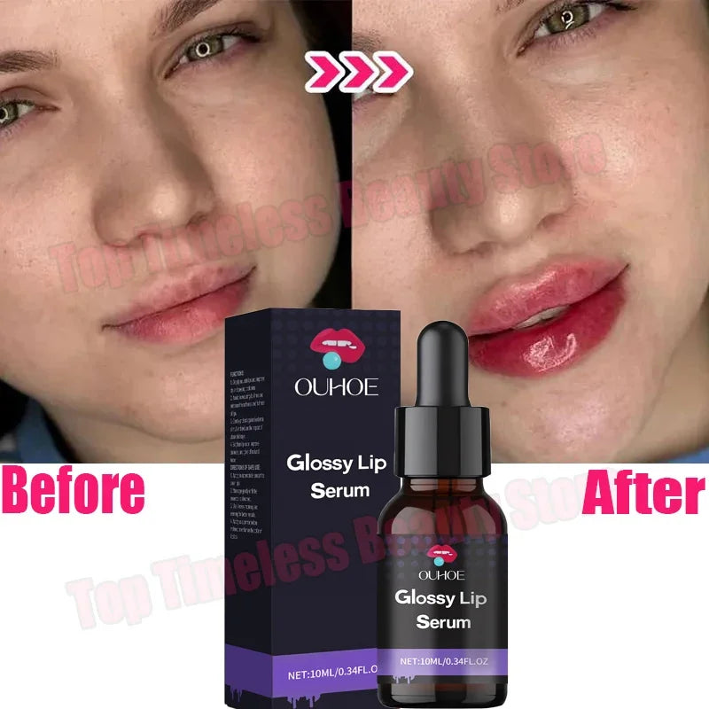 Instant Lip Plumping Essential Oil Nourishing Antiwrinkle Moisturising Sexy Lip Care Ultimate Plumping Lip Gloss Serum Cosmetics