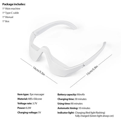 EMS Red Light Eye Massager – Anti-Wrinkle & Dark Circle Remover