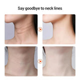 Neck Skin Care Massager Comfortable Facial Massager Face and Neck Beauty Device for Skin Care Adults Men and Women White
