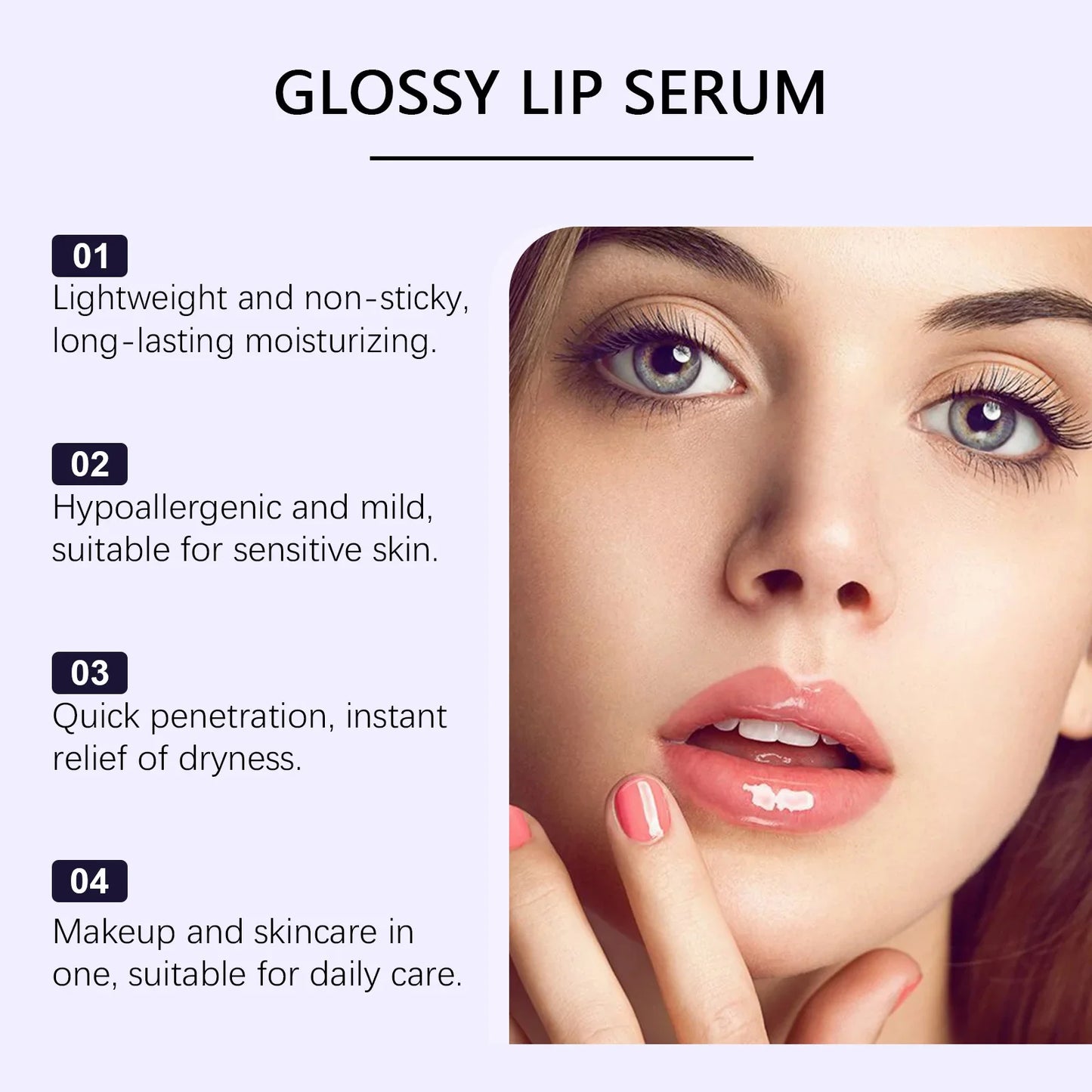 Instant Lip Plumping Essential Oil Nourishing Antiwrinkle Moisturising Sexy Lip Care Ultimate Plumping Lip Gloss Serum Cosmetics
