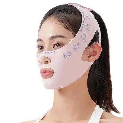 Chin Cheek Slimming Bandage V Shaper V Line Lifting Mask Face Lifting Anti Wrinkle Strap Band Sleeping Mask Beauty Health - PrimeandBeauty