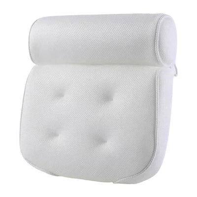 Bathtub Pillow Bath Pillow with Anti-Slip Suction Cups 3D Mesh Tub Pillow Supports Head Back Neck Spa Pillow for Home Travel - PrimeandBeauty
