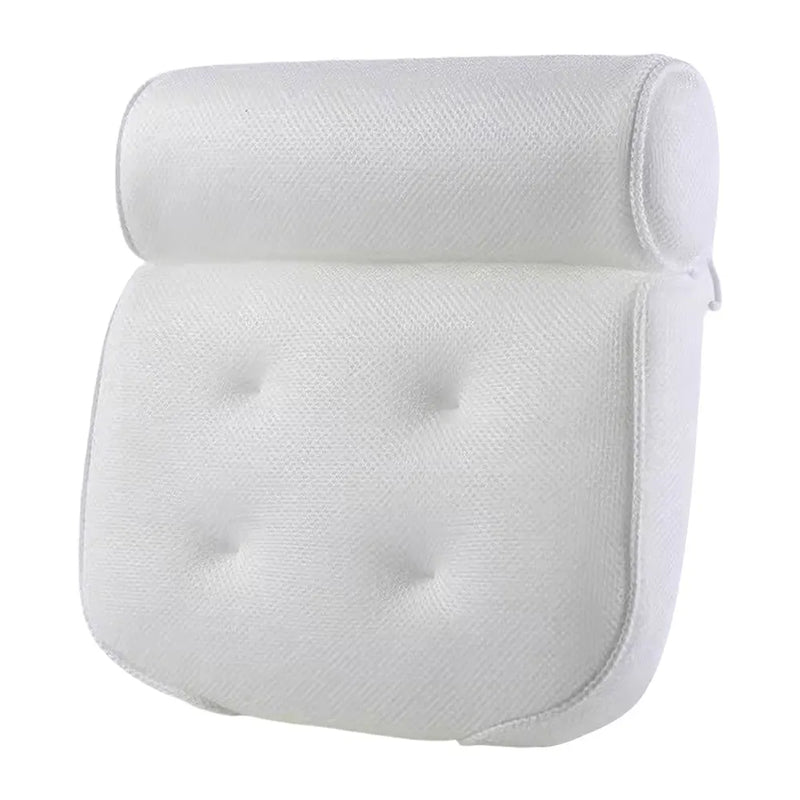 Bathtub Pillow Bath Pillow with Anti-Slip Suction Cups 3D Mesh Tub Pillow Supports Head Back Neck Spa Pillow for Home Travel - PrimeandBeauty
