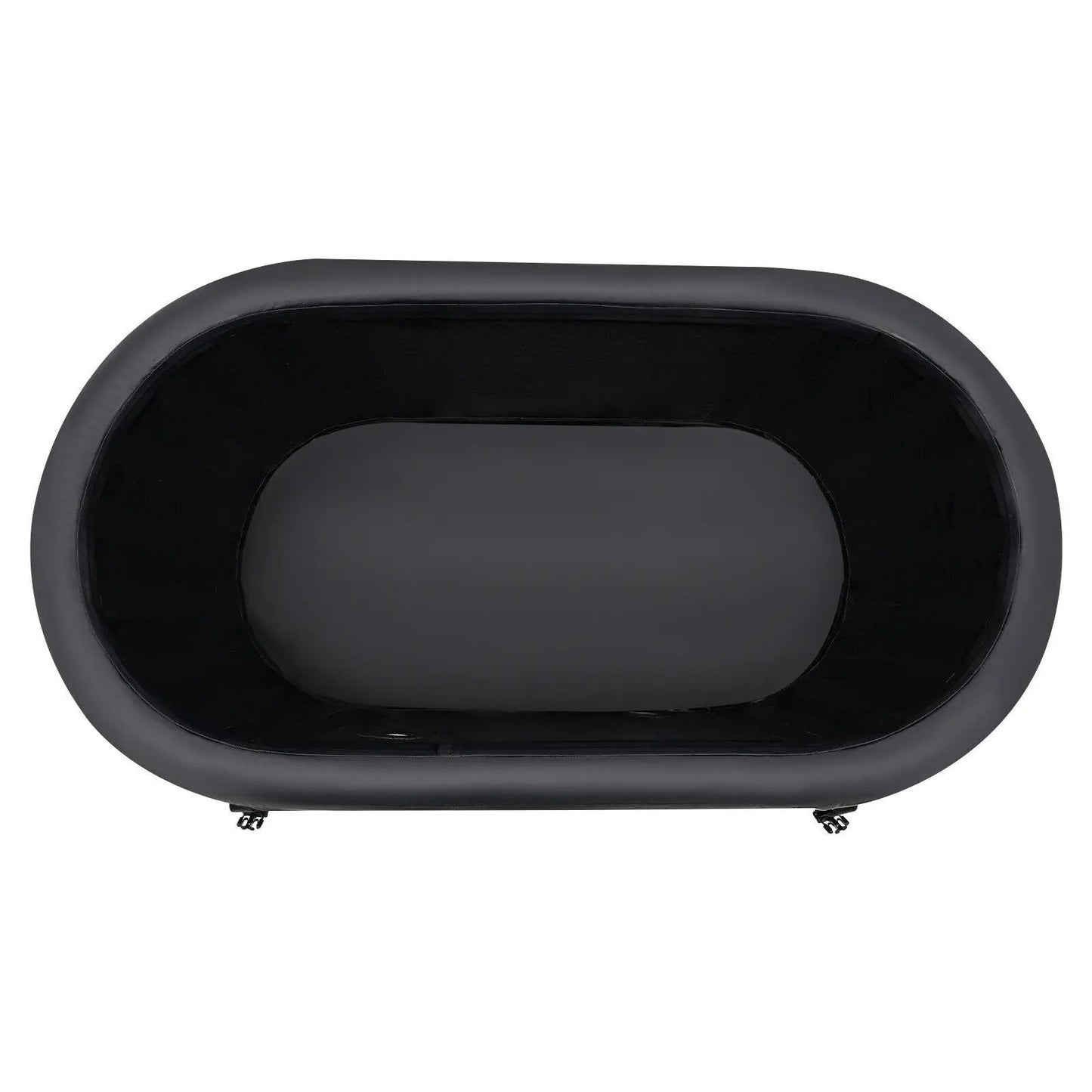 Large 370 Litre Ice Bath Inflatable Cold Water Therapy Tub Compact Immersion Tray - PrimeandBeauty