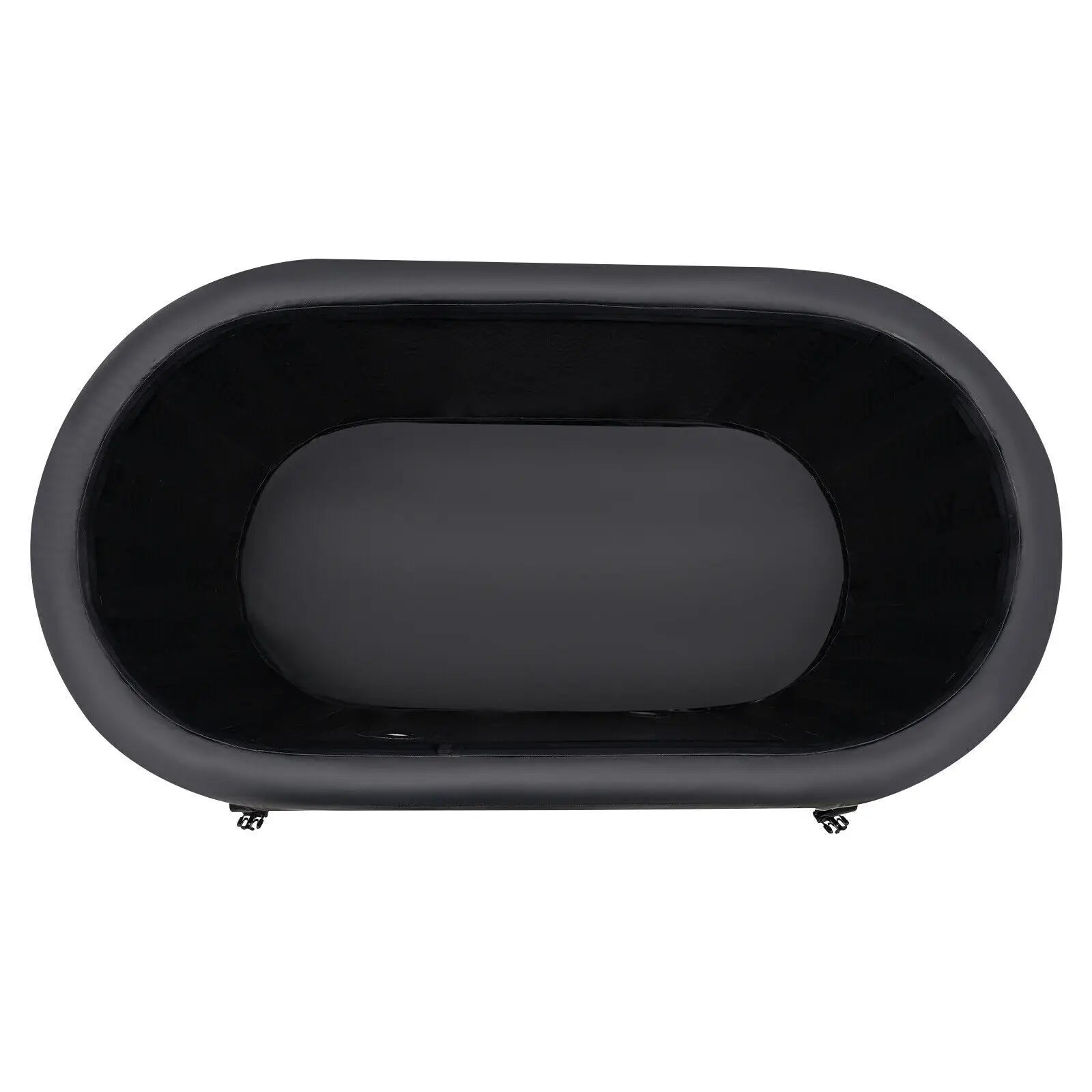 Large 370 Litre Ice Bath Inflatable Cold Water Therapy Tub Compact Immersion Tray - PrimeandBeauty