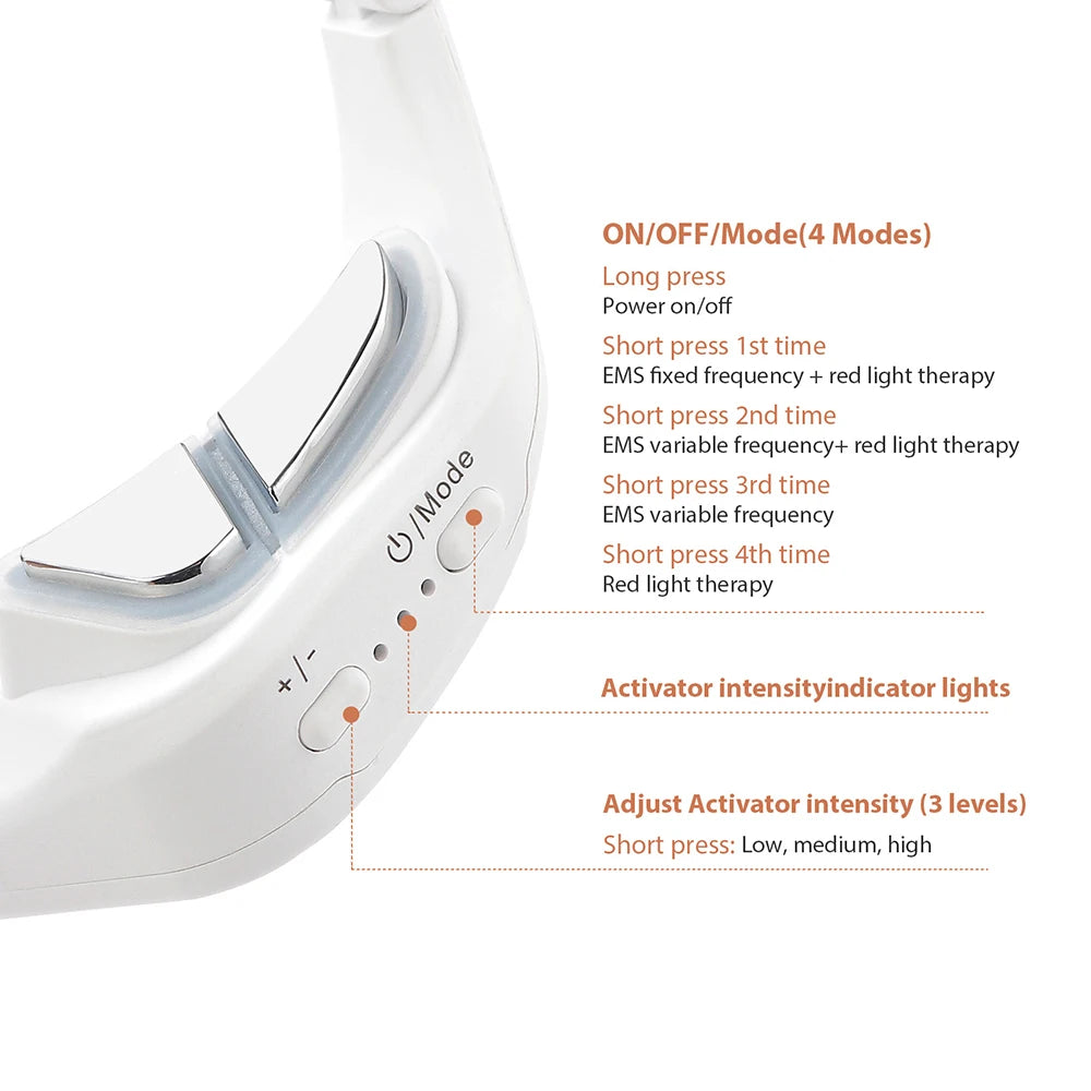 EMS Red Light Eye Massager – Anti-Wrinkle & Dark Circle Remover