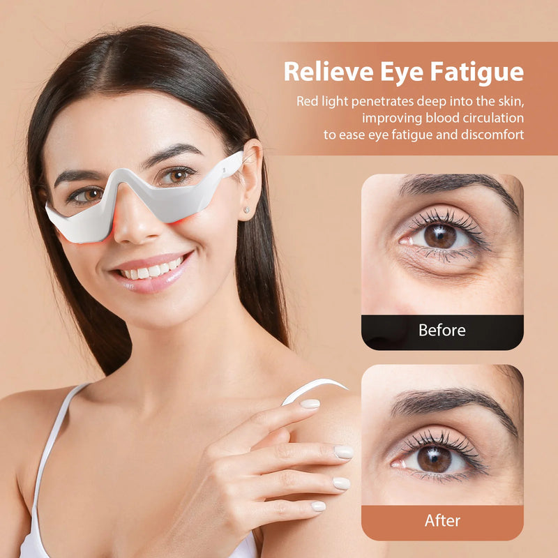 EMS Red Light Eye Massager – Anti-Wrinkle & Dark Circle Remover