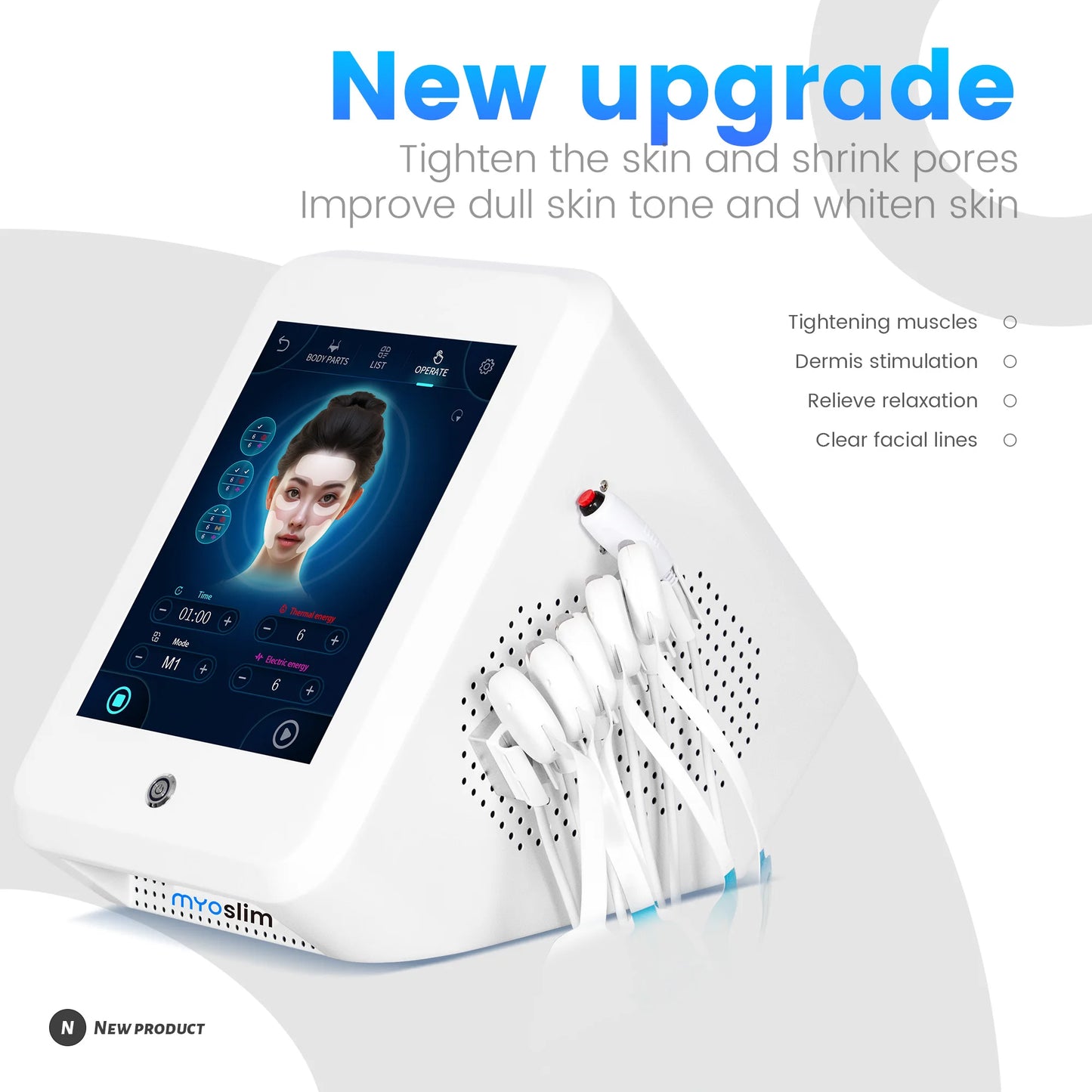 EMS High Intensity Neo Electromagnetic Slimming Latest Neo Nova Sculpt Muscle Stimulator - PrimeandBeauty