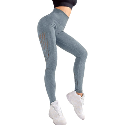Women s High Waist Yoga Leggings with Tummy Control and Moisture-Wicking Fabric for Running and Workout - PrimeandBeauty