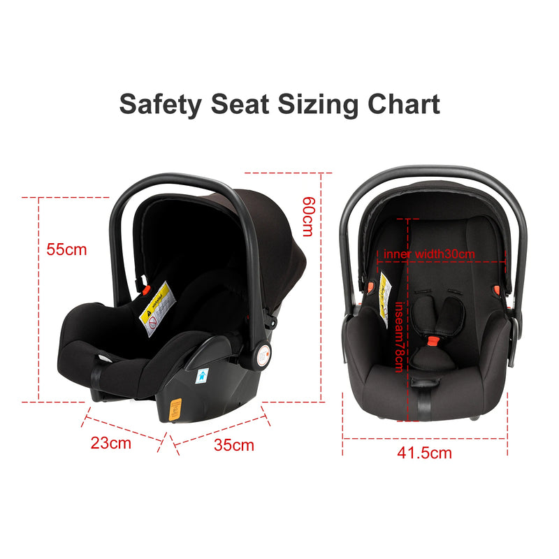 High quality newborn Lightweight  Baby Stroller  Folding Cart  Comfort Baby Stroller 3 in 1 Child Safety Seat With ISOfix - PrimeandBeauty