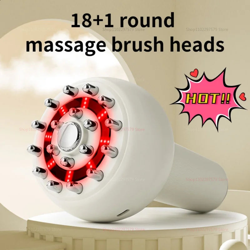 Abdominal & Back Massage Brush 2025