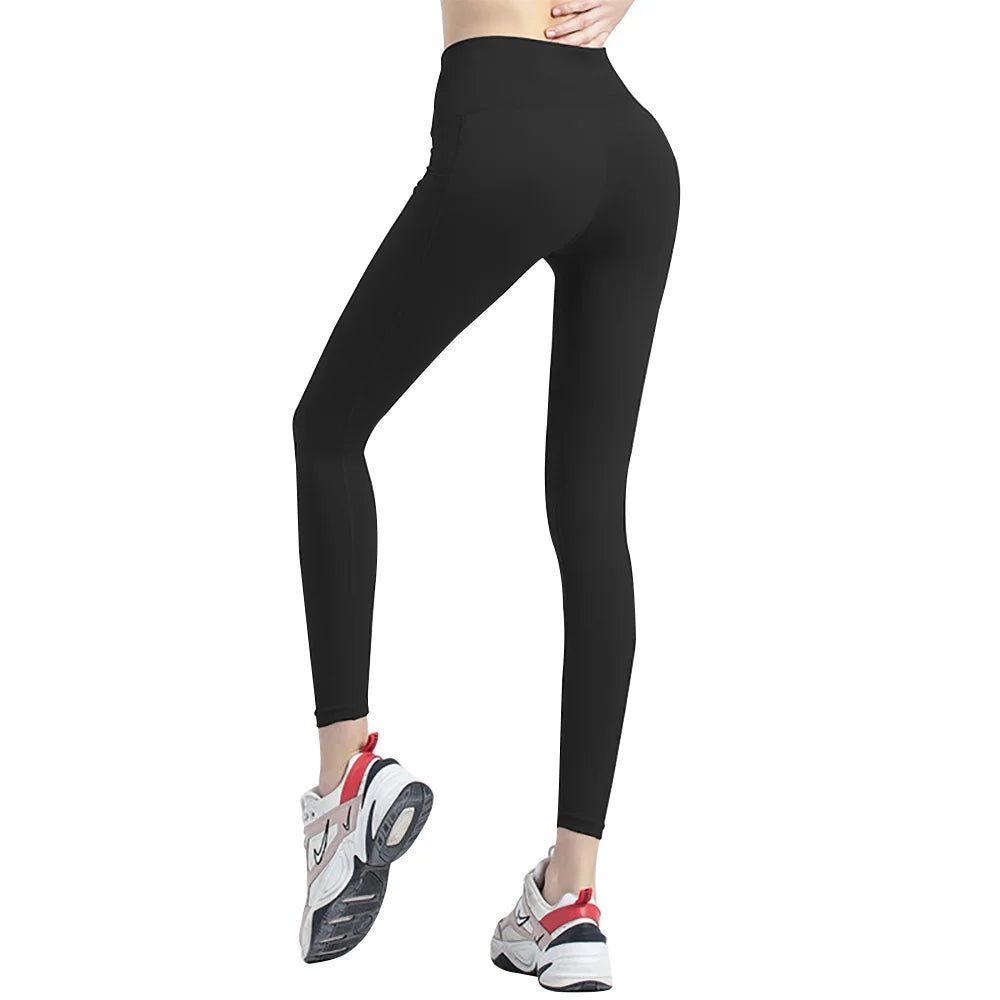 High Waist Yoga Pants Leggings Women Soft Stretchy Sportswear Workout Running Tights Summer Fitness Pants Push Up Gym Workouts - PrimeandBeauty