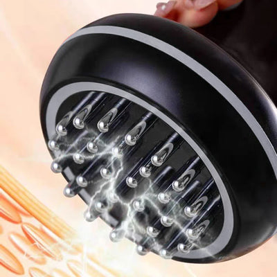 Household electric meridian brush leg abdomen shoulder and neck massager scraping instrument relax the muscles of the whole body - PrimeandBeauty