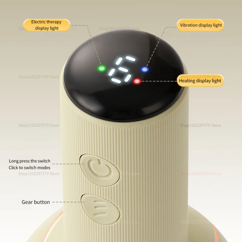 Abdominal & Back Massage Brush 2025