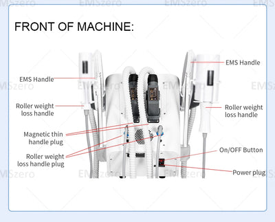 Hot Selling slimming massage cellulite Body Facial Treatment 360 Degree Vibration therapy Inner Ball Roller fat removal Machine - PrimeandBeauty