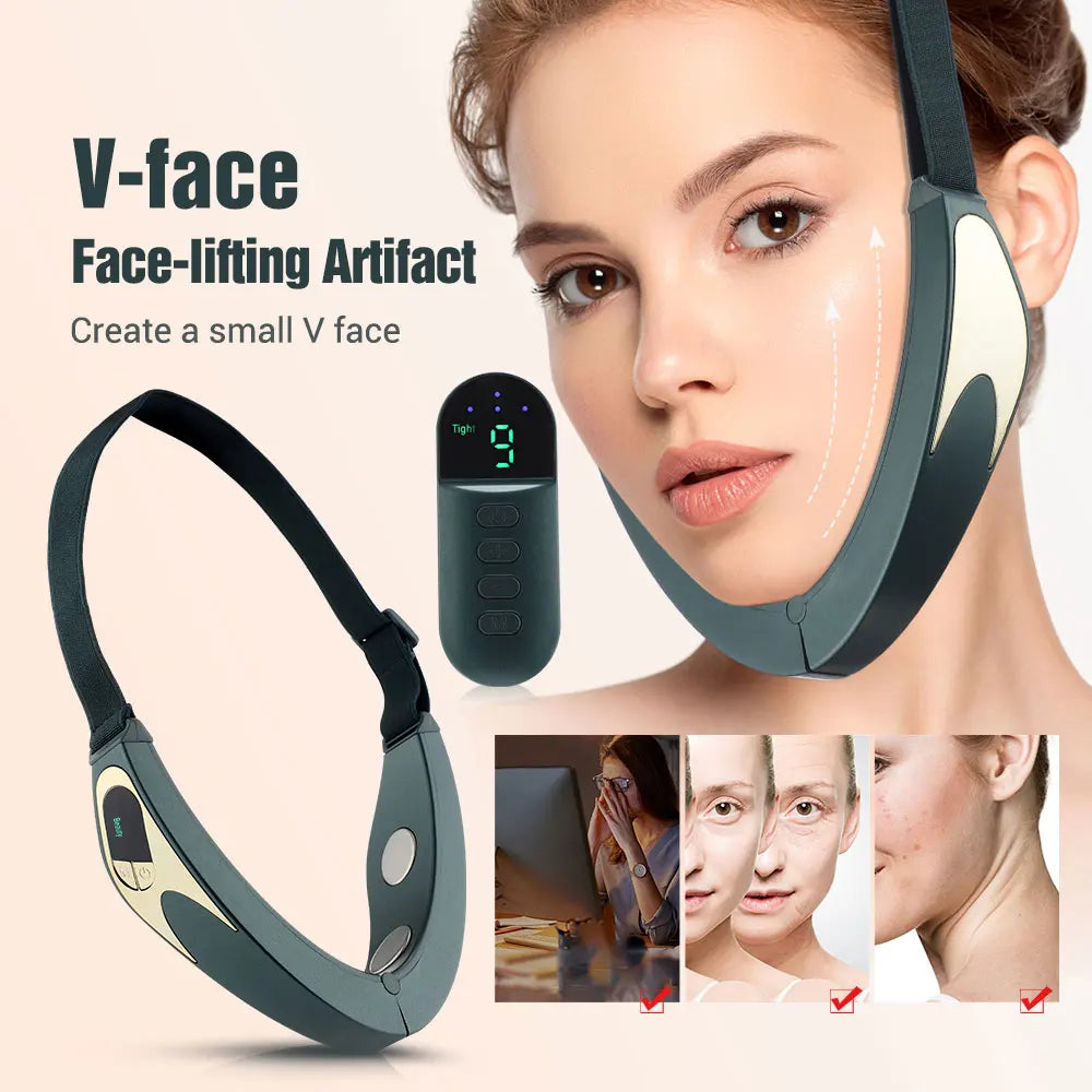 Microcurrent V-Face Lifting Device