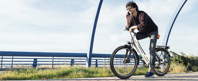 1000 Peak Electric Bike for Adults,up 80 Miles Removable Battery Ebike, 26" Electric E Bike with 7-Speed,Adult Electric Bicycles