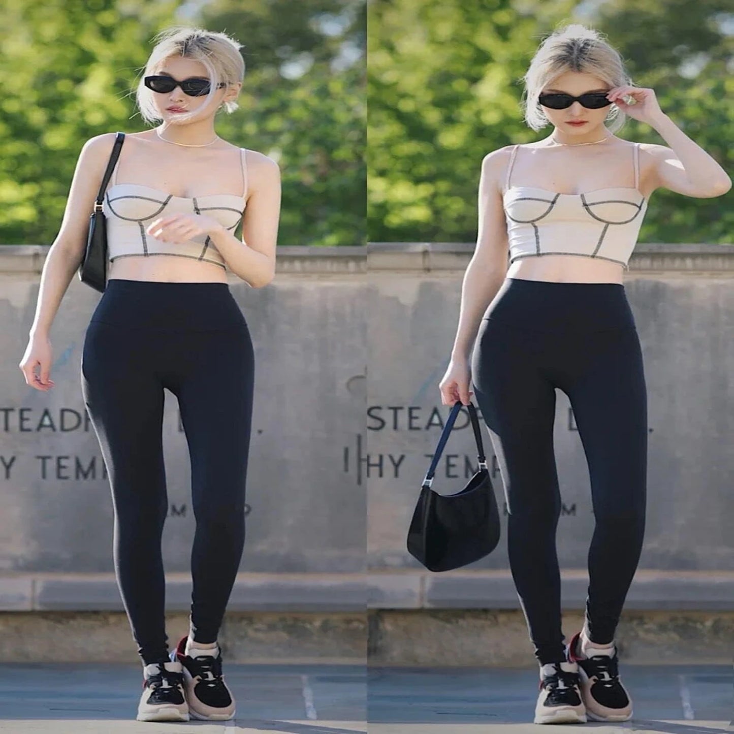 Flattering, cozy, and chic high-waisted athletic leggings 3-Pack for women - Perfect for running, yoga, and workouts - Comfortab - PrimeandBeauty