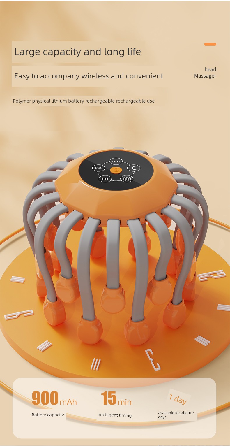 Smart Scalp Massager for Home