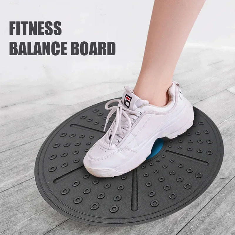 Yoga Balance Board Fitness Exercise Training Pedal Sense System Training Balance Board Warp Board Yoga Board Fitness Equipment - PrimeandBeauty