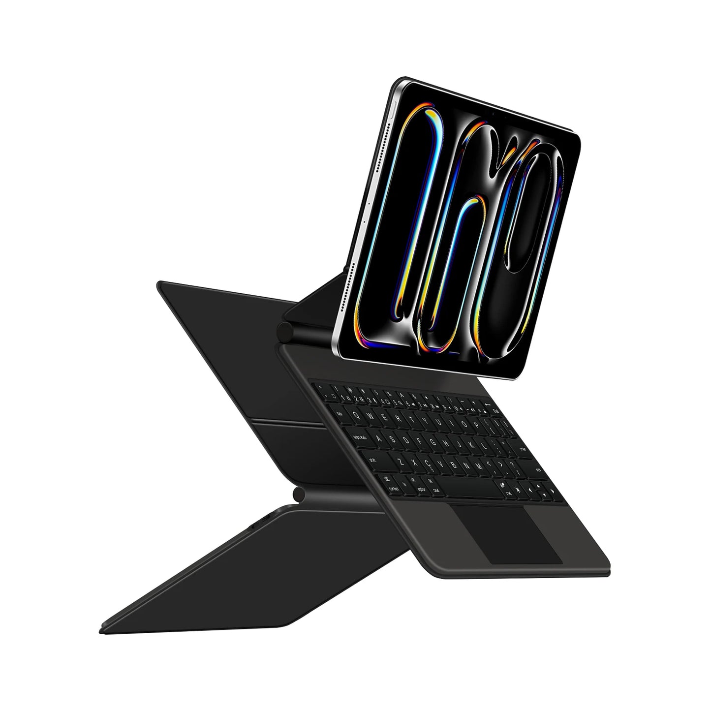 Magic Keyboard for iPad Air 11 Inch 13 M2 3rd Air 5th 4th 10.9" M4 Pro 11/12.9 6th Smart Cover Case Folio Multi-touch Backlight