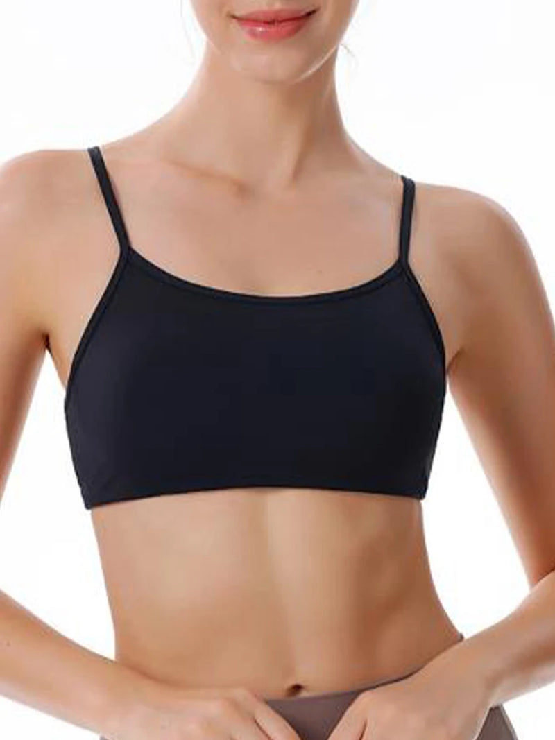 Women Seamless High Impact Sports Bra with Removable Pads and Cross Back Straps for Yoga Running Workout Fitness Gymwear - PrimeandBeauty