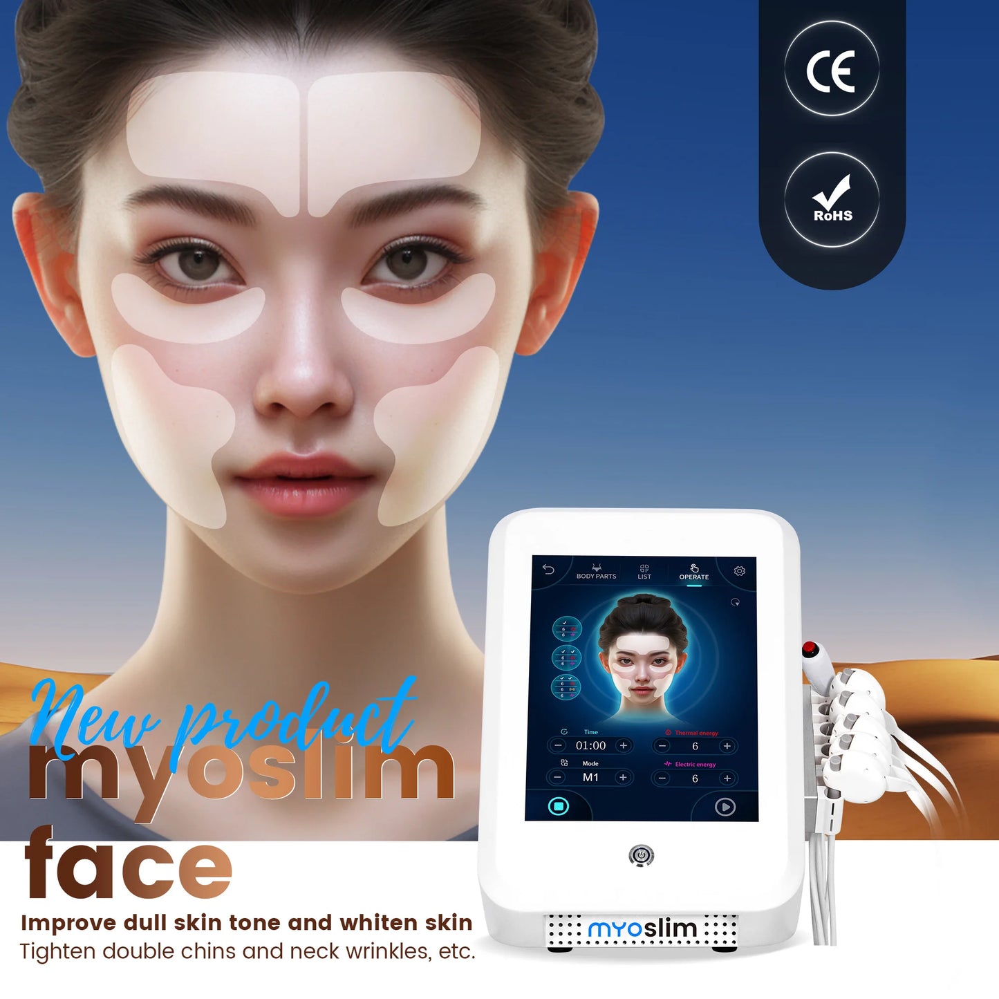 EMS High Intensity Neo Electromagnetic Slimming Latest Neo Nova Sculpt Muscle Stimulator - PrimeandBeauty