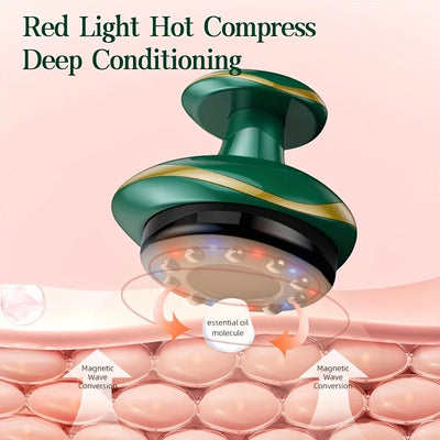 Electric Massage Meridian Brush Universal Body Dredging Cupping Scraping Instrument  Abdominal And Back Massager For Home - PrimeandBeauty