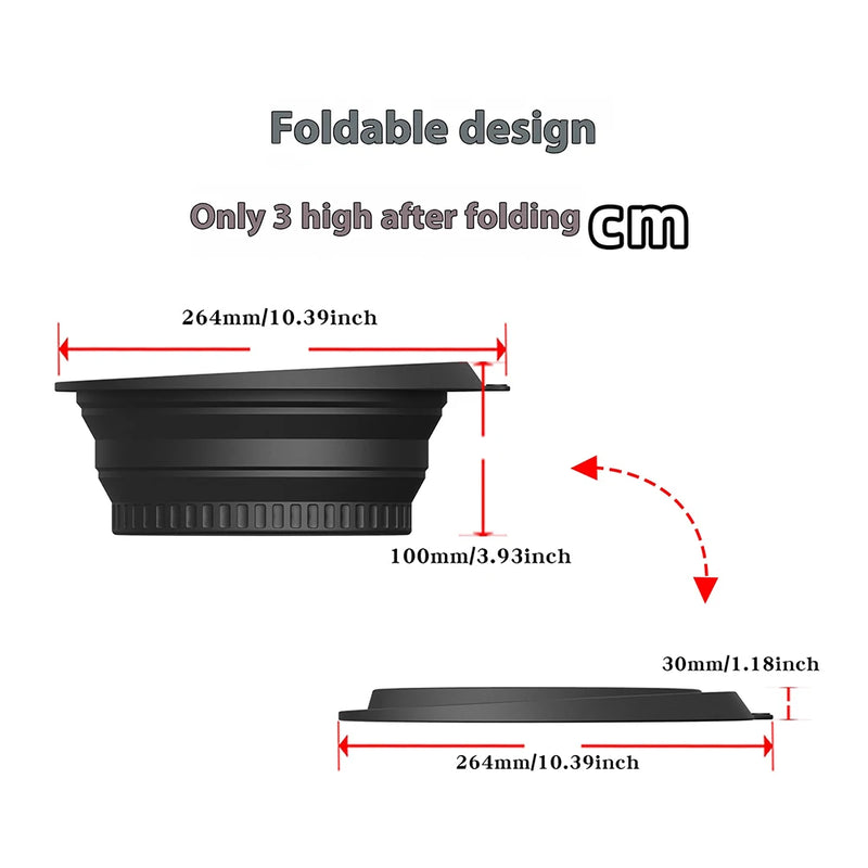 Portable Foldable Face Ice Bath Bowl for Cold Therapy & Skincare