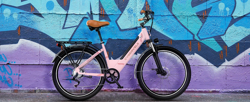 1000 Peak Electric Bike for Adults,up 80 Miles Removable Battery Ebike, 26" Electric E Bike with 7-Speed,Adult Electric Bicycles