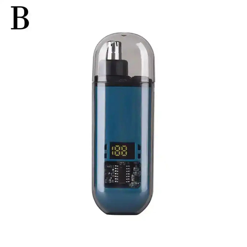 1PC Portable Electric Nose Hair Trimmer USB charging Nose Ears Hair Eyebrow Trimmer For Man Rechargeable Painless Set - PrimeandBeauty