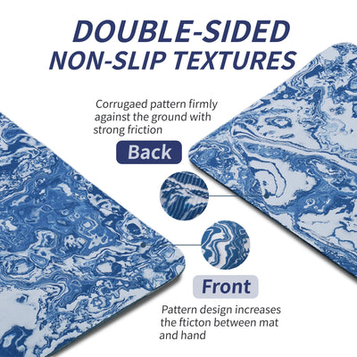 Yoga Mat, Exercise Yoga Mat Print with Non-Slip Design, Professional TPE Exericise Mat,Pilates Fitness and Floor Exercises - PrimeandBeauty