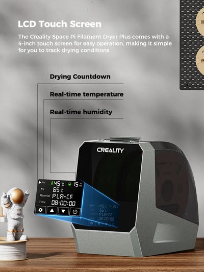 Creality Space Pi Filament Dryer Plus Drying Box Upgraded Two Rolls Drying Dehydrator for 2KG Filament 360° Hot-air heating - PrimeandBeauty