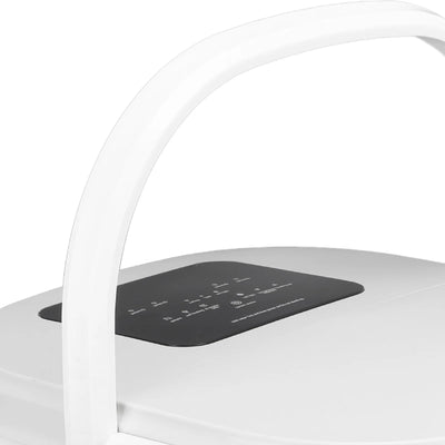 Foot Massager Spa Soaker Foot Soak Tub Smart Foldable 420W 8L Large Capacity Heating Foot Massager Spa Soaker with 8 Set Rollers - PrimeandBeauty