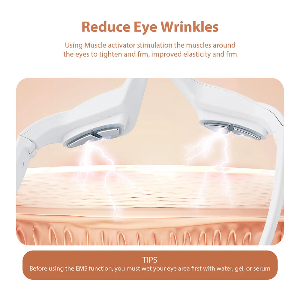 EMS Red Light Eye Massager – Anti-Wrinkle & Dark Circle Remover