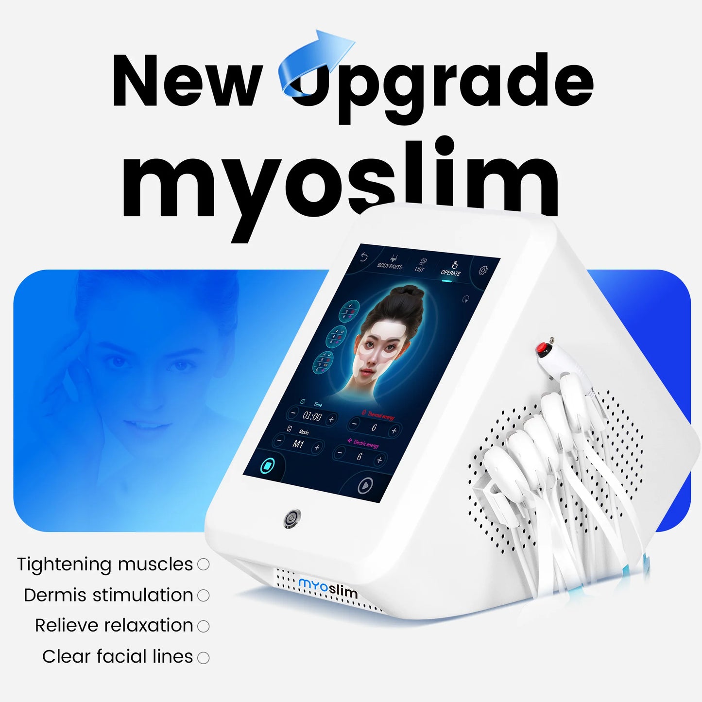 EMS High Intensity Neo Electromagnetic Slimming Latest Neo Nova Sculpt Muscle Stimulator - PrimeandBeauty