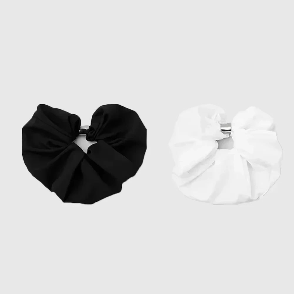 Yoga Bead It Oversized Scrunchie Exercise Blue Headband Elastic Ponytail Headband Gym Headband Women's Hair Accessories - PrimeandBeauty