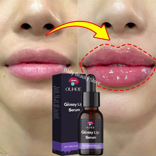 Instant Lip Plumping Essential Oil Nourishing Antiwrinkle Moisturising Sexy Lip Care Ultimate Plumping Lip Gloss Serum Cosmetics