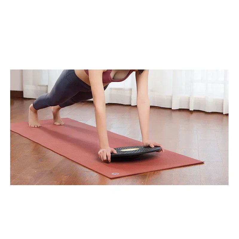 Yoga Balance Board Fitness Exercise Training Pedal Sense System Training Balance Board Warp Board Yoga Board Fitness Equipment - PrimeandBeauty