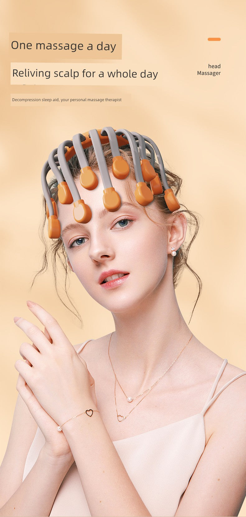 Smart Scalp Massager for Home