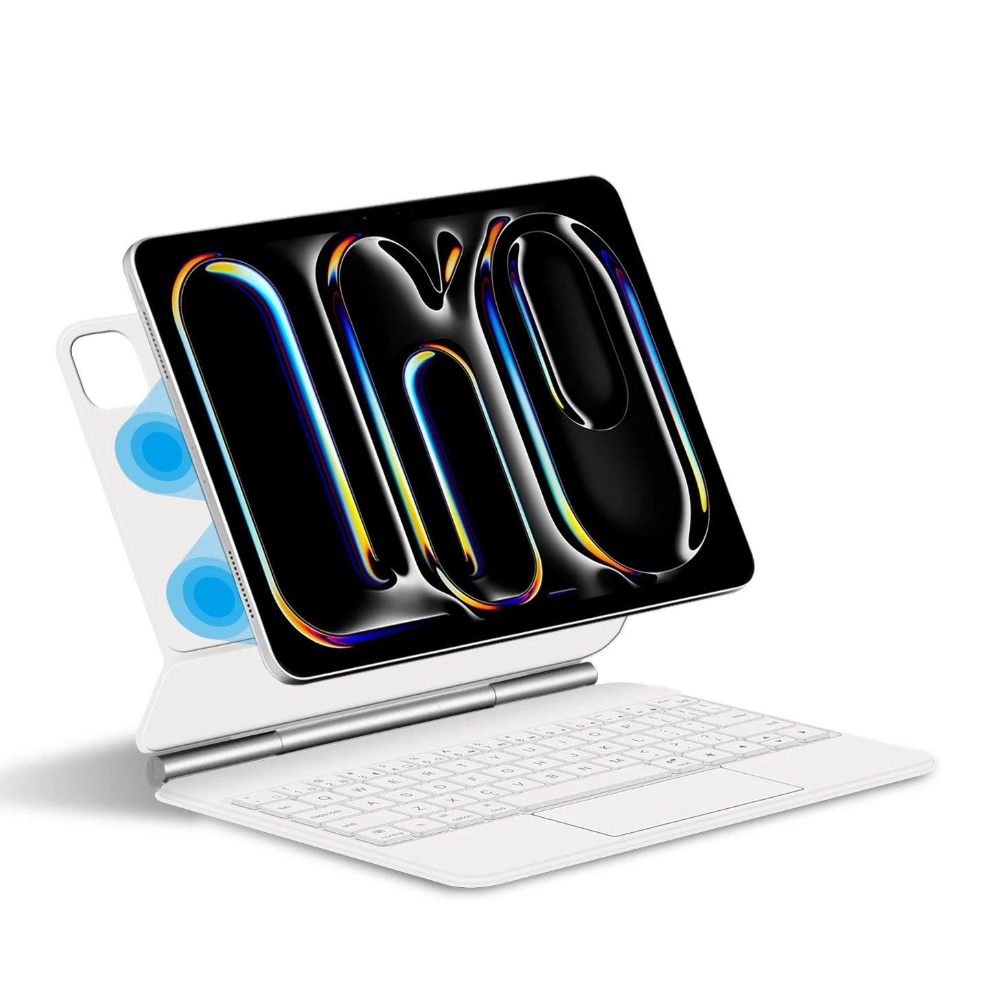Magic Keyboard for iPad Air 11 Inch 13 M2 3rd Air 5th 4th 10.9" M4 Pro 11/12.9 6th Smart Cover Case Folio Multi-touch Backlight