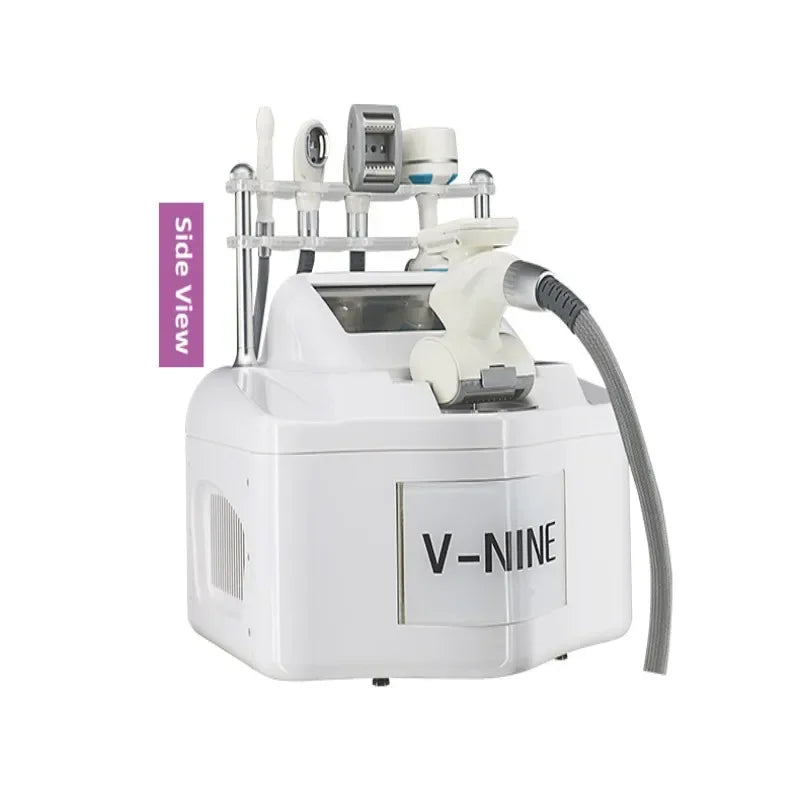 2025 Portable V9 Vela Body Shape Weight loss Vacuum 80K Cavitation Slimming Roller Shaping Massage Machine Fat Removal Face lift - PrimeandBeauty