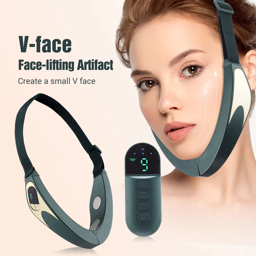 Microcurrent V-Face Lifting Device