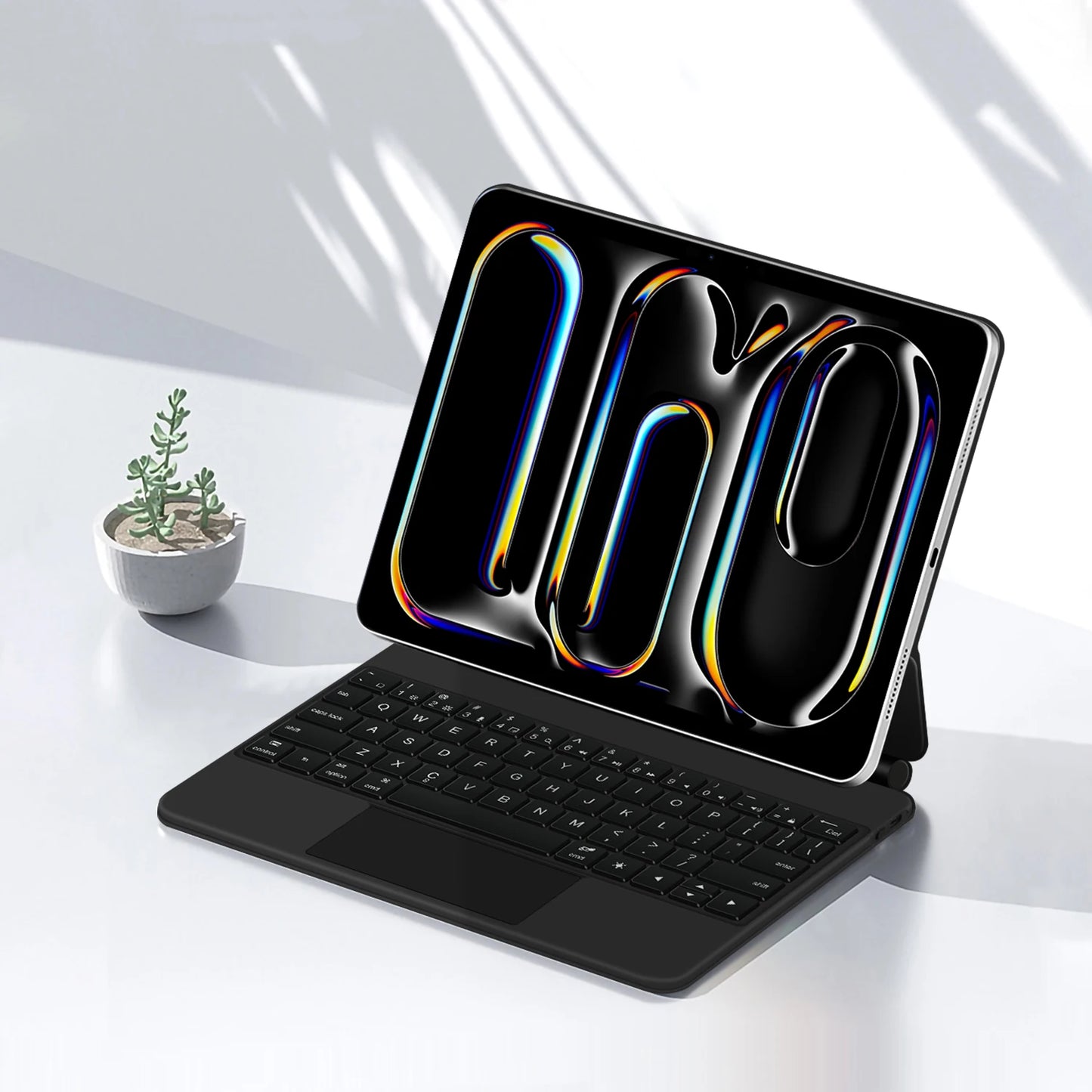 Magic Keyboard for iPad Air 11 Inch 13 M2 3rd Air 5th 4th 10.9" M4 Pro 11/12.9 6th Smart Cover Case Folio Multi-touch Backlight
