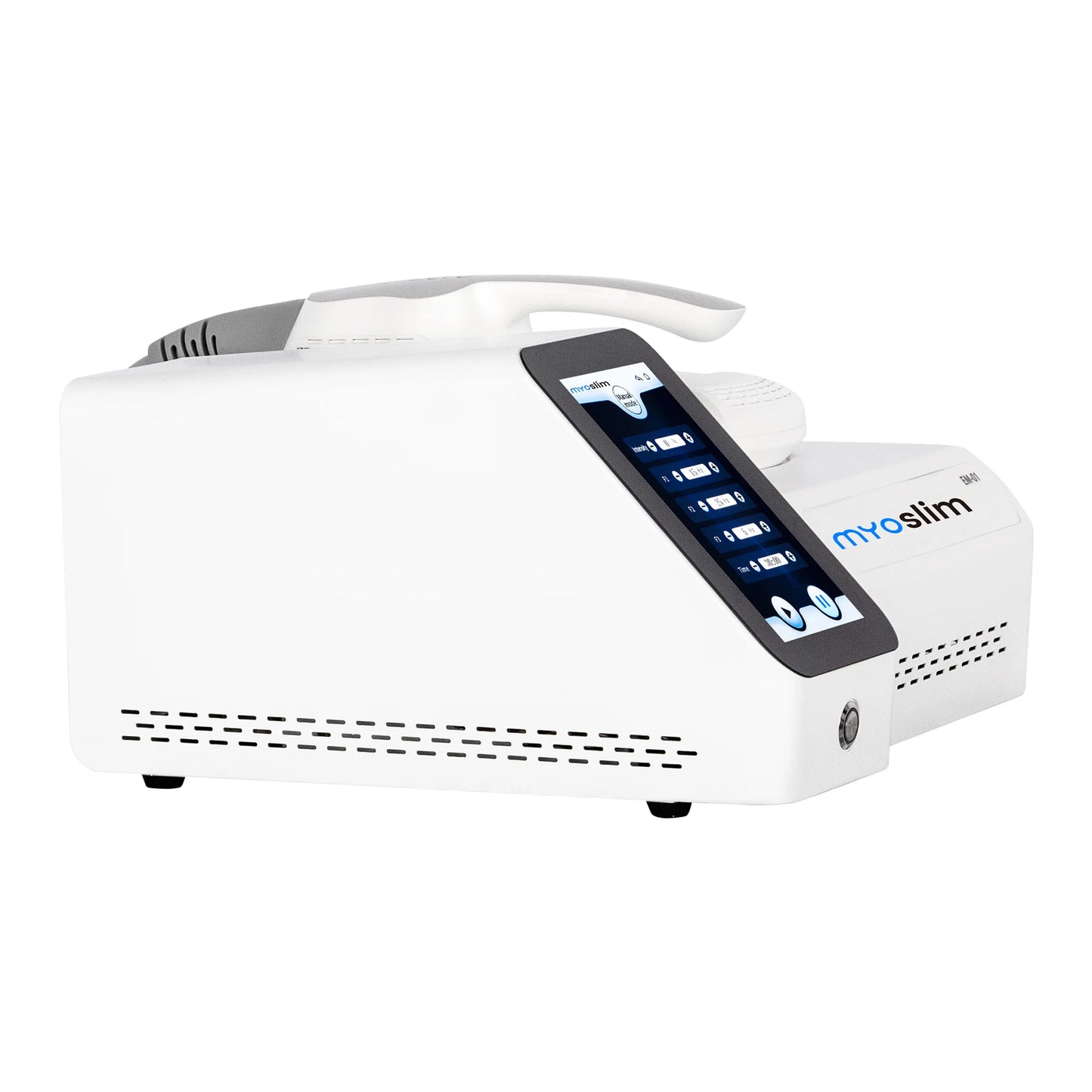 Myoslim Latest Product Personal Portable Electromagnetic Body Slimming Muscle Stimulate Fat Removal Build Sculpting Machine - PrimeandBeauty